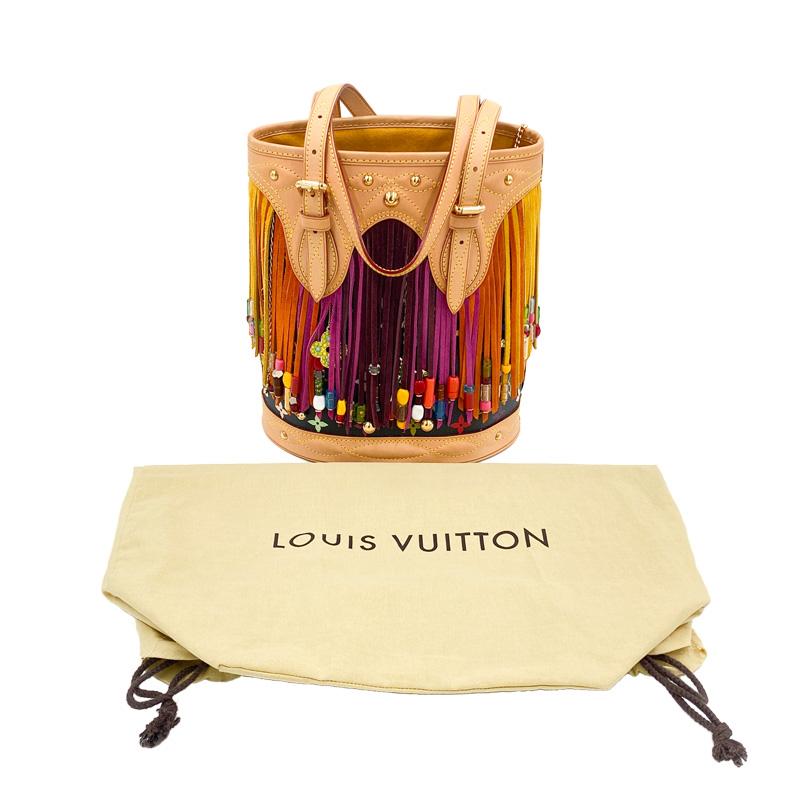 Louis Vuitton トートバッグ モノグラム　フリンジ付 LOUIS VUITTON ☆ほぼ美品☆LouisVuitton ルイヴィトン フラーンジュ