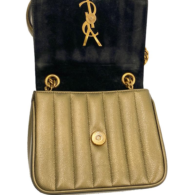 SAINT LAURENT 中古AB サンローラン ヴィッキー YSLモノグラム