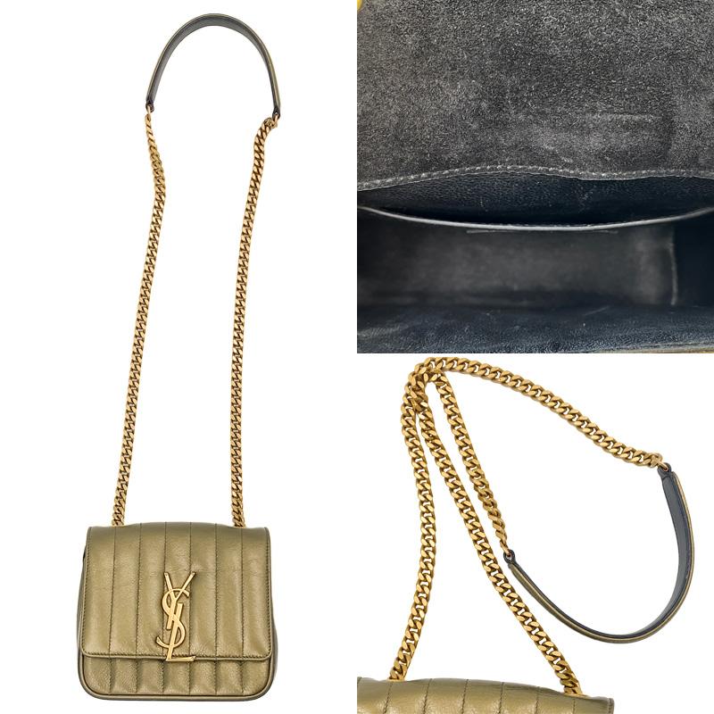 【極美品】イヴサンローラン　ショルダーバッグ　ゴールド金具　キルティング　レザー 楽天市場】キルティング（ブランドイヴ・サンローラン）（ショルダー