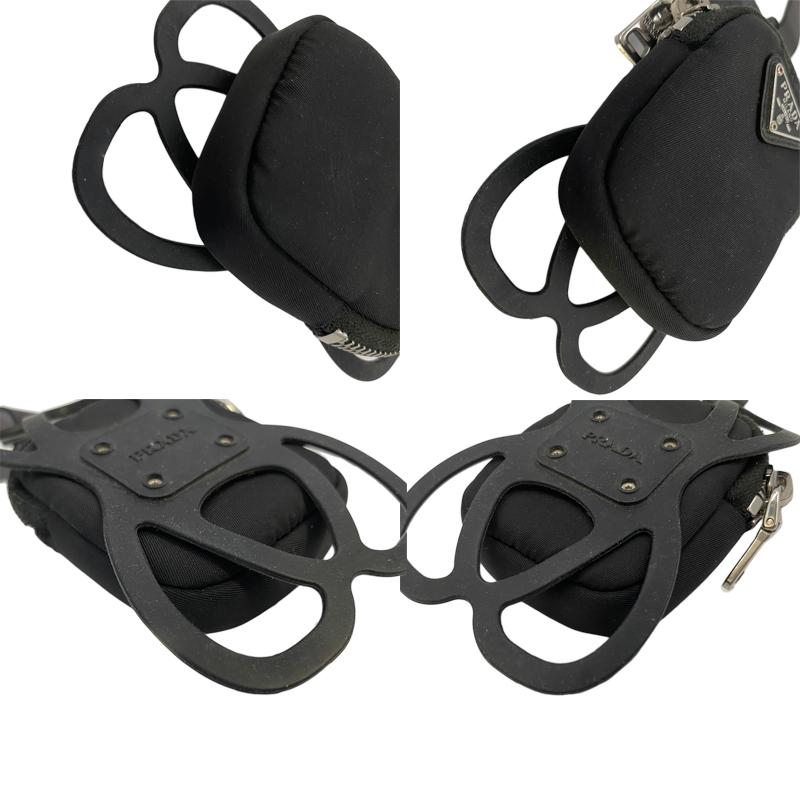 PRADA プラダ スマホケース 2ZT007 ブラック ナイロン 中古AB【辻屋 
