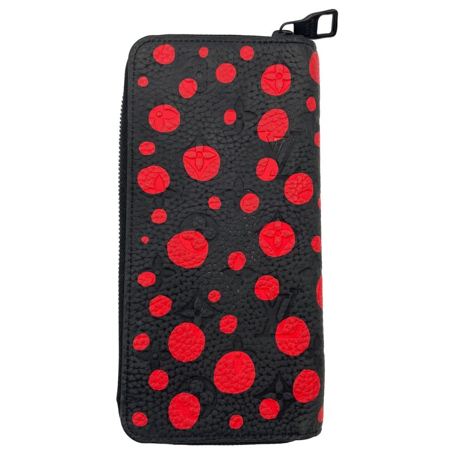 美品 ルイヴィトン M81904 ジッピーウォレット ヴェルティカル 草間彌生 LOUIS VUITTON（ルイ・ヴィトン） ルイヴィトン×草間彌生コラボ