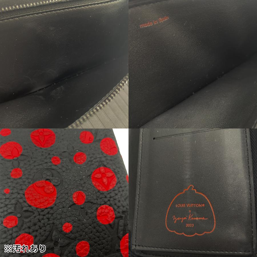 美品 ルイヴィトン M81904 ジッピーウォレット ヴェルティカル 草間彌生 LOUIS VUITTON（ルイ・ヴィトン） ルイヴィトン×草間彌生コラボ