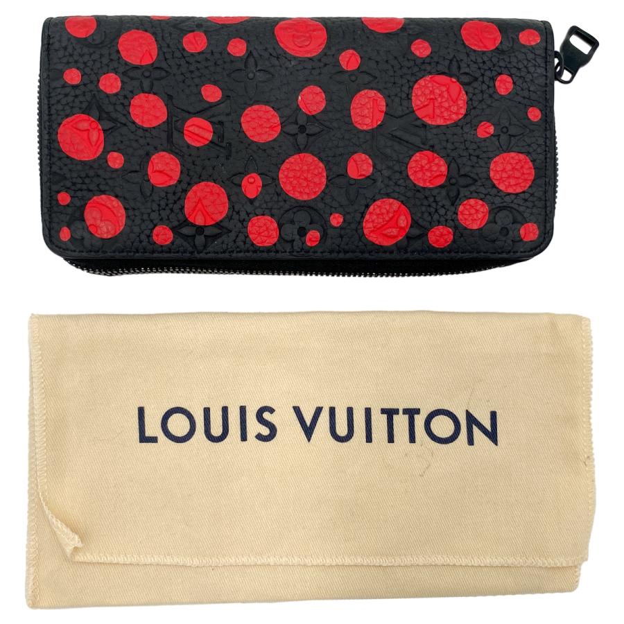 美品 ルイヴィトン M81904 ジッピーウォレット ヴェルティカル 草間彌生 LOUIS VUITTON（ルイ・ヴィトン） ルイヴィトン×草間彌生コラボ