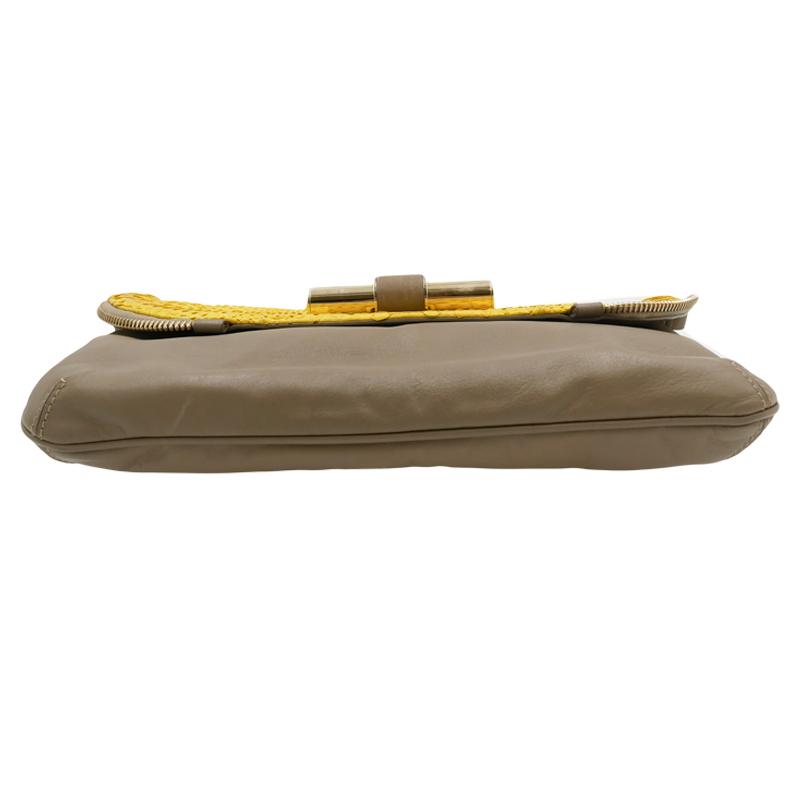 美品　JIMMYCHOOバッグ JIMMY CHOO（ジミーチュウ） 中古B JIMMYCHOO クラッチバッグ パイソン