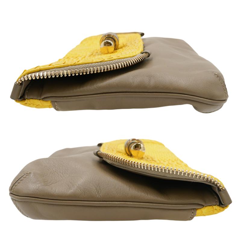JIMMY CHOO（ジミーチュウ） 中古B JIMMYCHOO クラッチバッグ パイソン