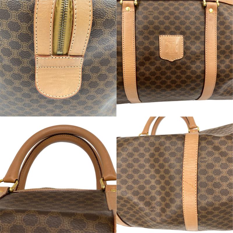 CELINE（セリーヌ） ボストンバッグ マガダム柄 ブラウン 中古AB【辻屋