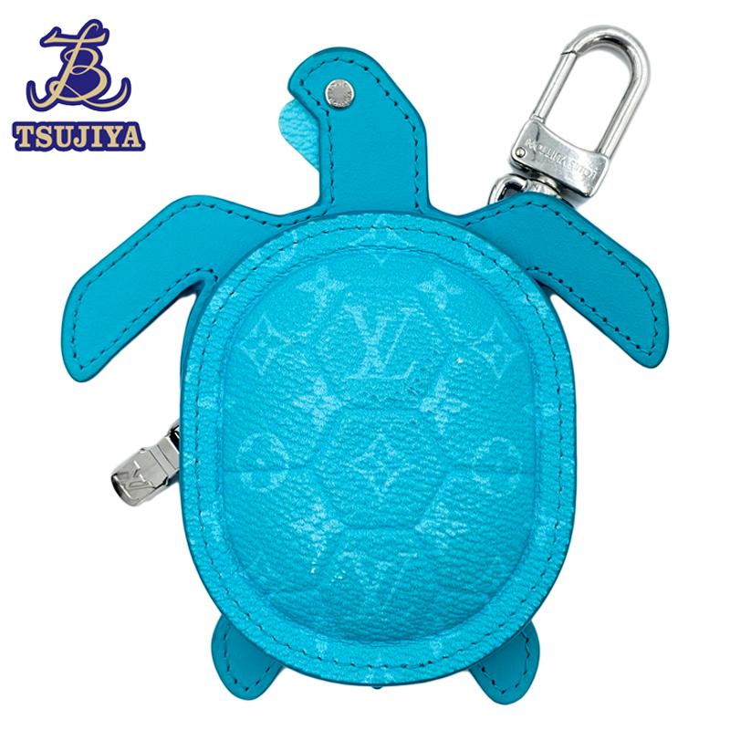 LOUIS VUITTON（ルイ・ヴィトン） チャーム LV タートル 亀 ブルー