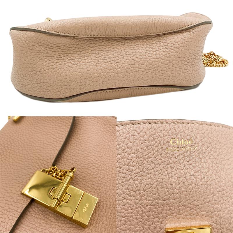 Chloe（クロエ） 中古AB Chloe ドリューDREW ショルダーバッグ レザー 