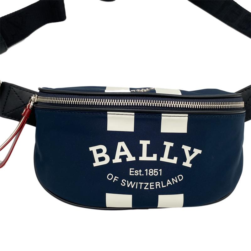 Bally（バリー） 中古AB BALLY ウエストバッグ ボディバッグ ナイロン