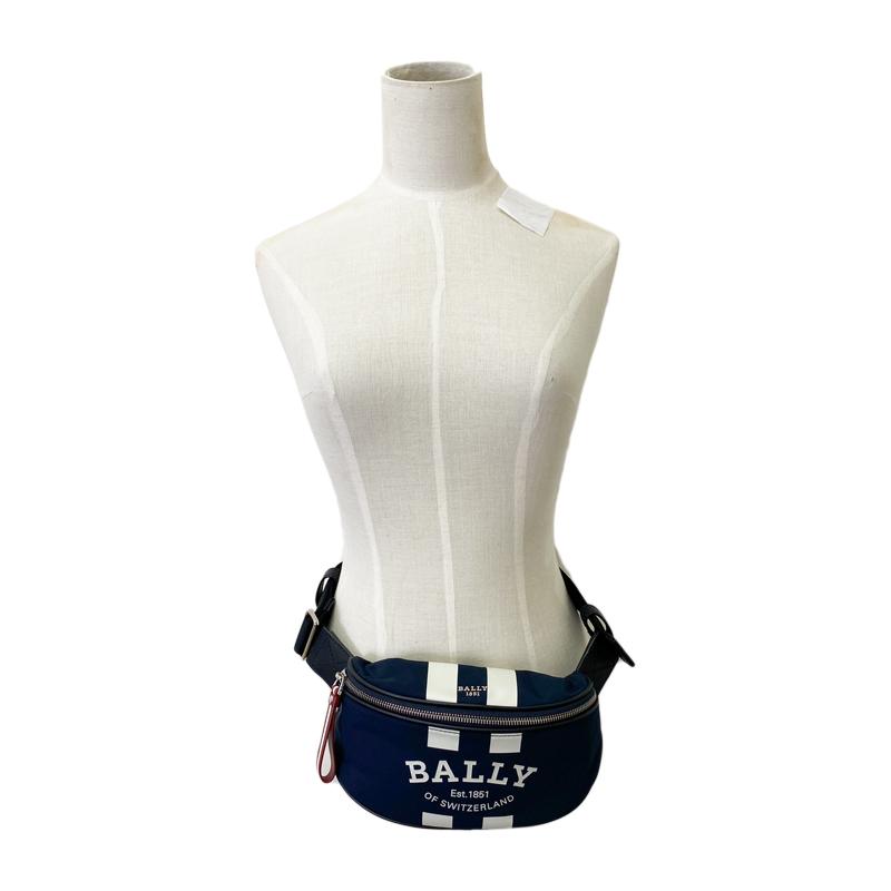 Bally（バリー） 中古AB BALLY ウエストバッグ ボディバッグ ナイロン