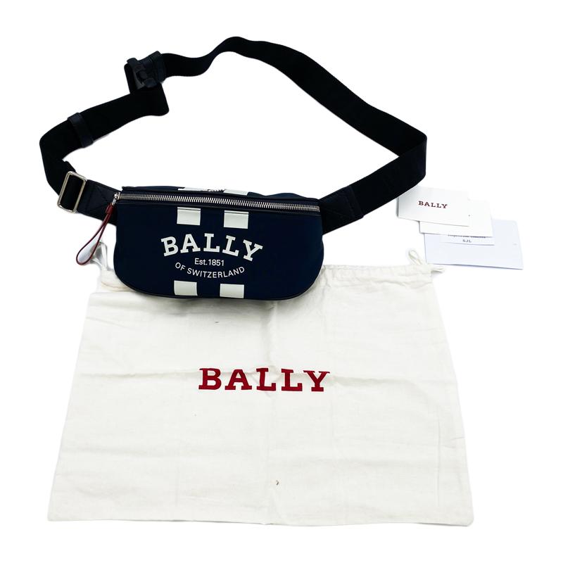 Bally（バリー） 中古AB BALLY ウエストバッグ ボディバッグ ナイロン