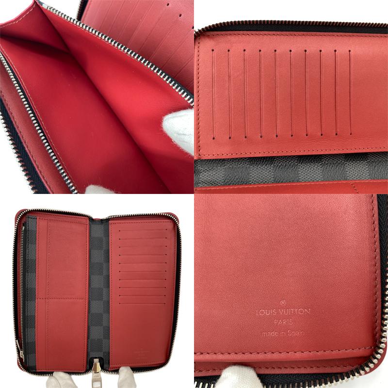 ルイヴィトン　ジッピーウォレット　ダミエ　長財布　914 ジッピー・ウォレット ルイヴィトン LOUIS VUITTON ダミエ グラ