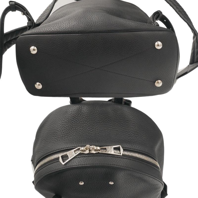 中古AB LouisVuitton ルイヴィトン アルマンドLVサークル M53439 リュック ブラック 辻屋質店B3364_4