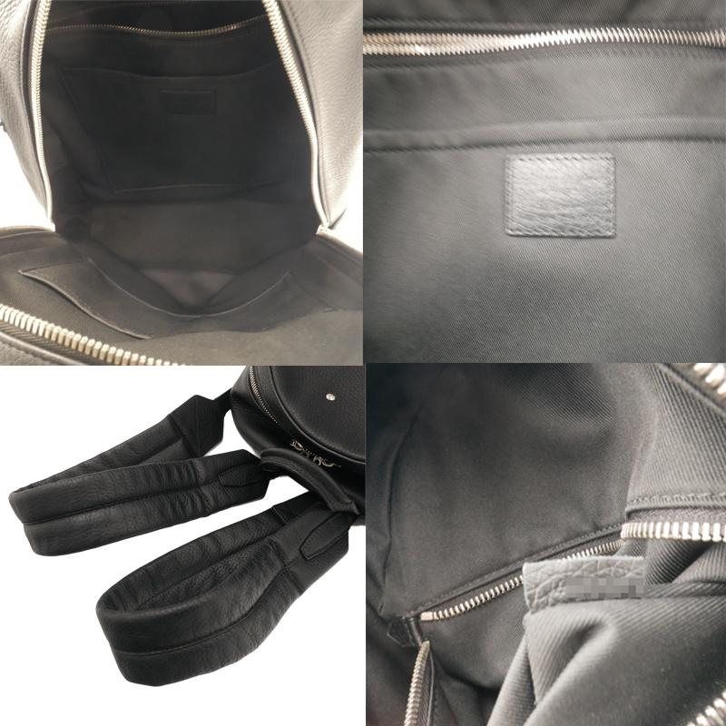 中古AB LouisVuitton ルイヴィトン アルマンドLVサークル M53439 リュック ブラック 辻屋質店B3364_5