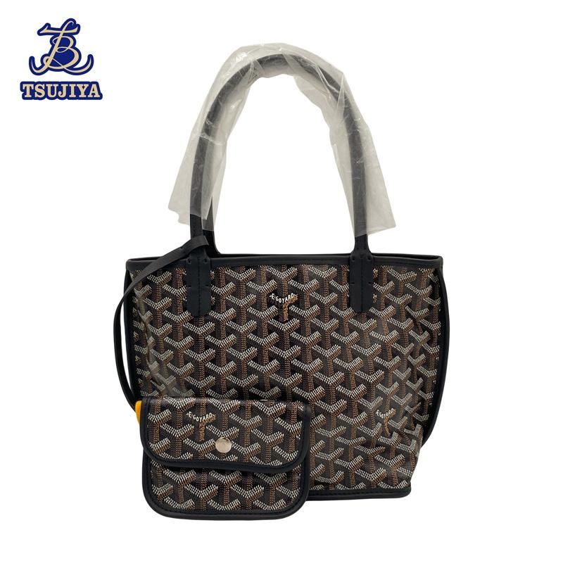 ⭐︎新品未使用　ゴヤール アンジュミニ　限定デザイン GOYARD - ☆セール☆新品未使用 ゴヤール アンジュミニ 黒 バッグの