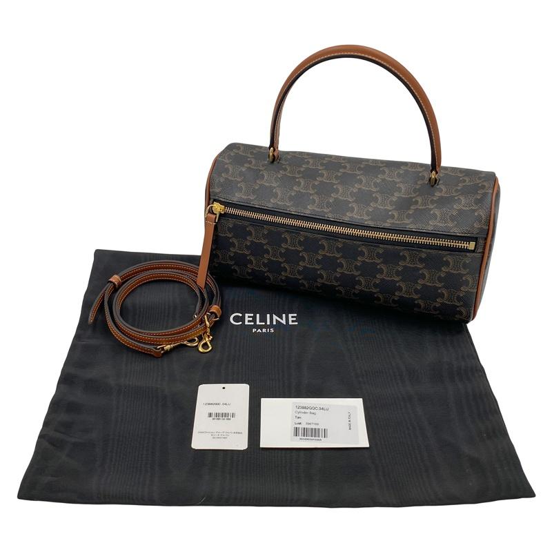 CELINE（セリーヌ） 展示品 新品同様 シリンダーバッグ 123882GQC.04LU