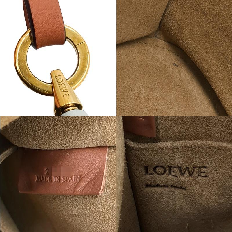 LOEWE（ロエベ） 中古AB LOEWE ゲート バケット ショルダーバッグ 