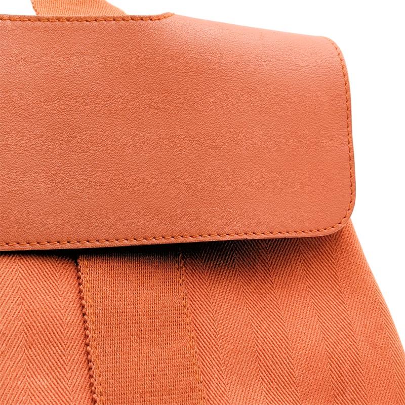 中古AB HERMES エルメス ヴァルパライソPM ハンドバッグ オレンジ 