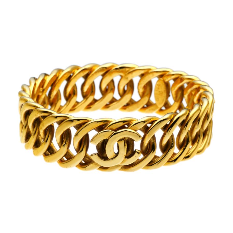 CHANEL シャネル ヴィンテージ 3Pココマーク チェーンモチーフ