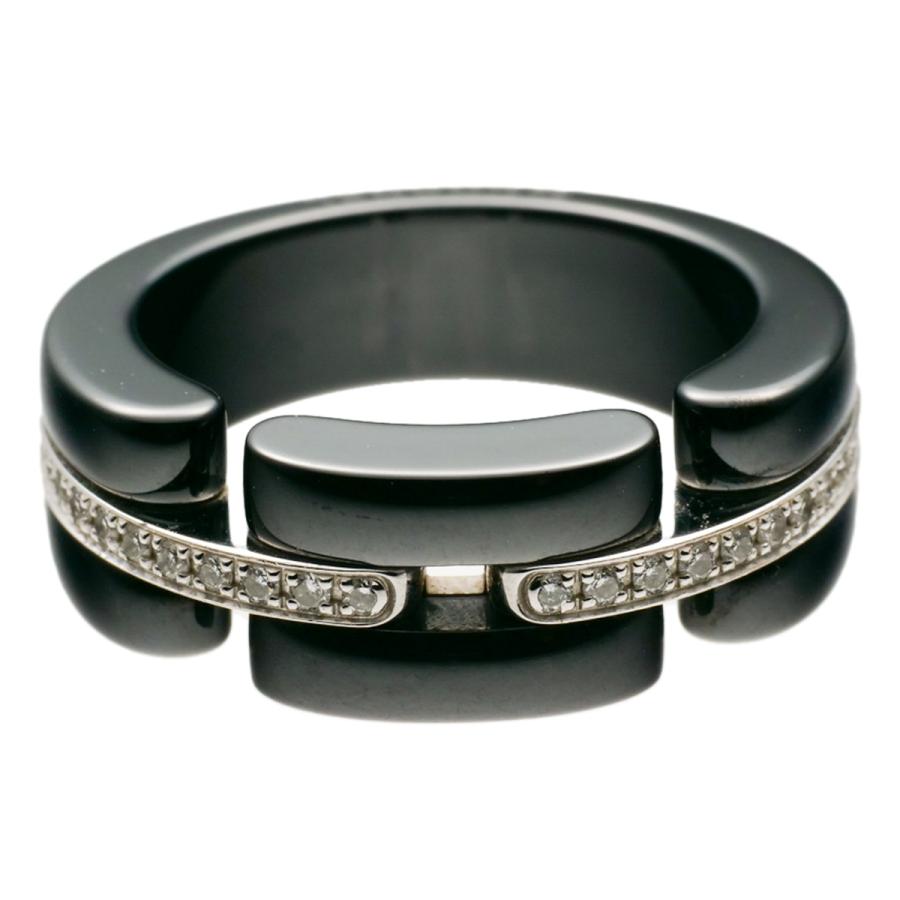 CHANEL ブラック CCリング org.jpg