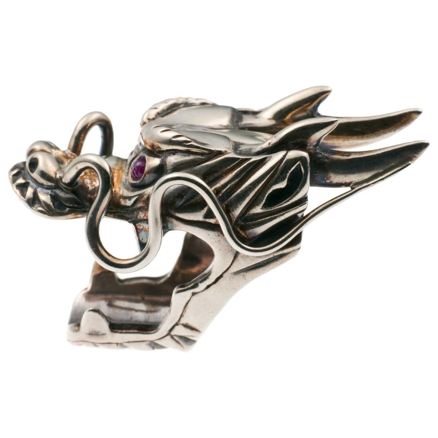 bajra（バジュラ） 中古AB bajra ドラゴンシルバーリング SV925 17号