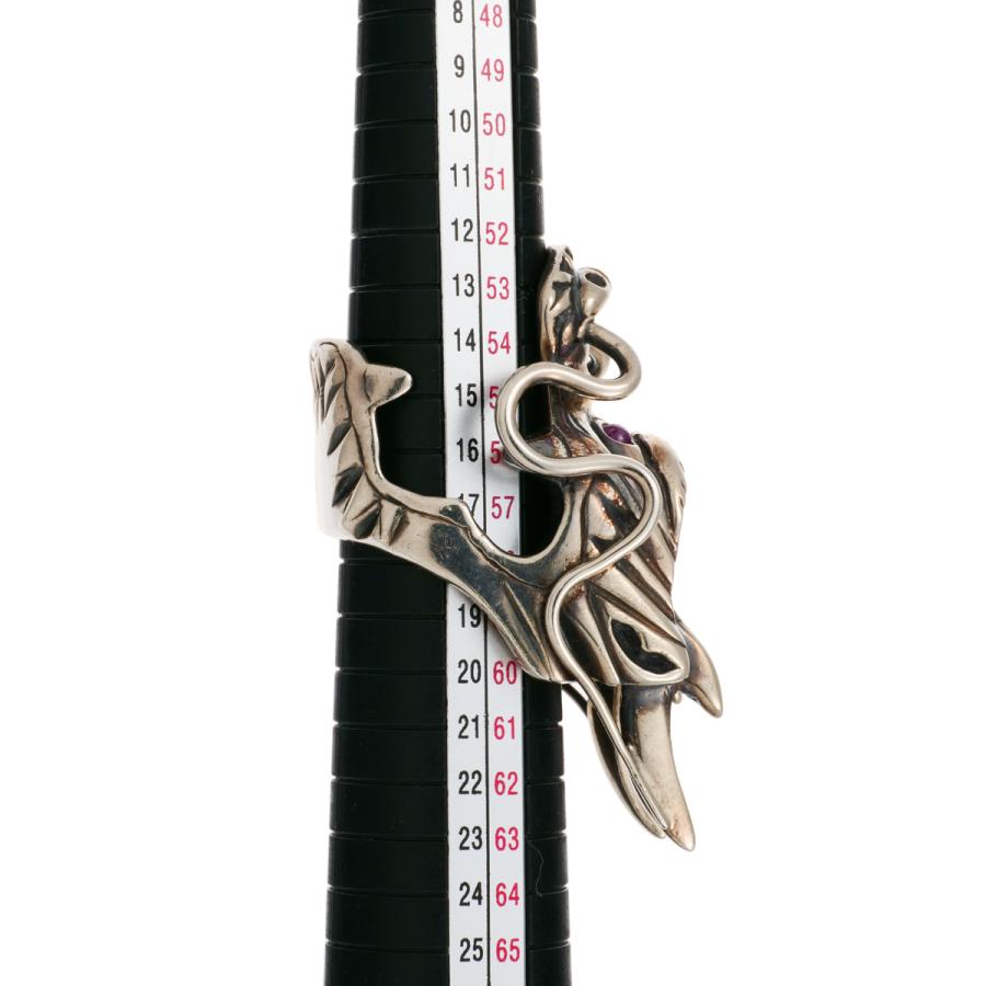 bajra（バジュラ） 中古AB bajra ドラゴンシルバーリング SV925 17号