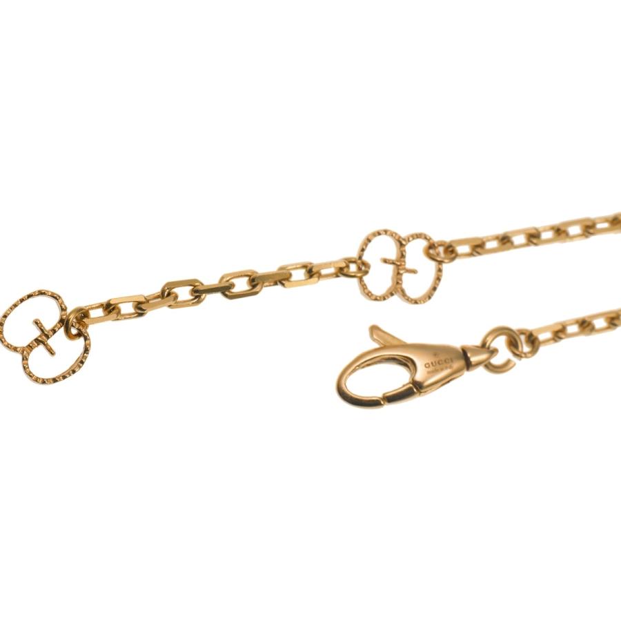 GG Marmont 中古AB GUCCI グッチ GGマーモントブレスレット Au750 長さ