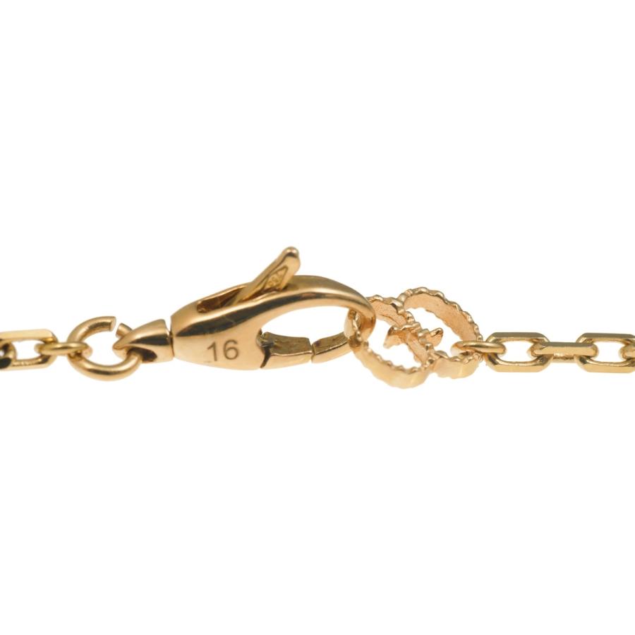 GG Marmont 中古AB GUCCI グッチ GGマーモントブレスレット Au750 長さ