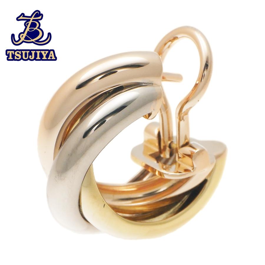 TRINITY（Cartier） 中古A 美品 Cartier カルティエ トリニティ ピアス