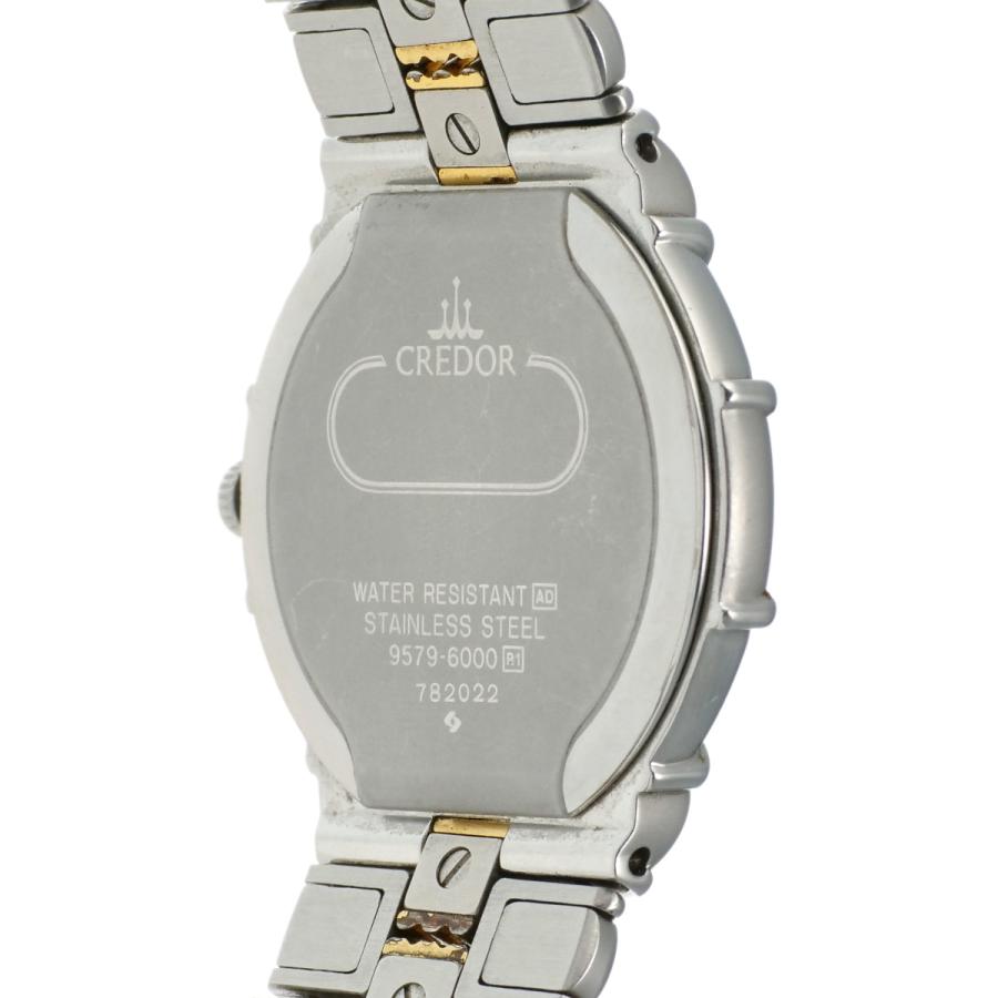 新作モデル Seiko セイコー クレドール エントラータ ホワイト文字盤 ステンレス クォーツ 9579 6000 メンズ 中古ab 辻屋質店w0531 腕時計 Edupodcast Uab Cat