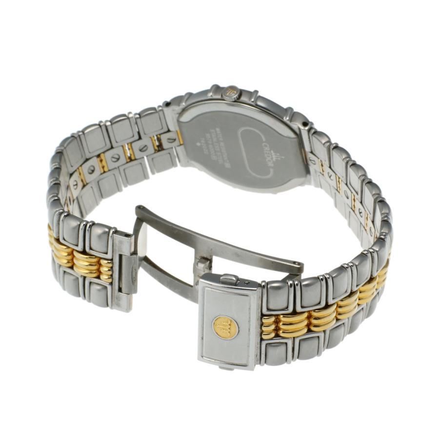 新作モデル Seiko セイコー クレドール エントラータ ホワイト文字盤 ステンレス クォーツ 9579 6000 メンズ 中古ab 辻屋質店w0531 腕時計 Edupodcast Uab Cat