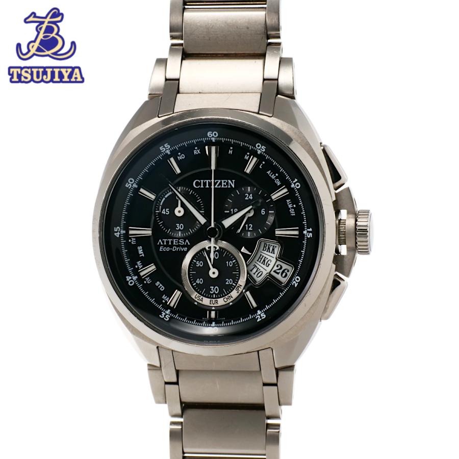 235：シチズン　アテッサ　エコドライブ　H610-T015581　ジャンク ATTESA（CITIZEN） 中古AB CITIZEN シチズン アテッサ H610-T015581