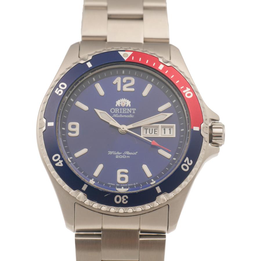 【動作確認済】ORIENT オリエント オートマチック 腕時計 ネイビー文字盤 ORIENT（オリエント） 中古AB Orient AA02-C5-B メンズウォッチ ブルー