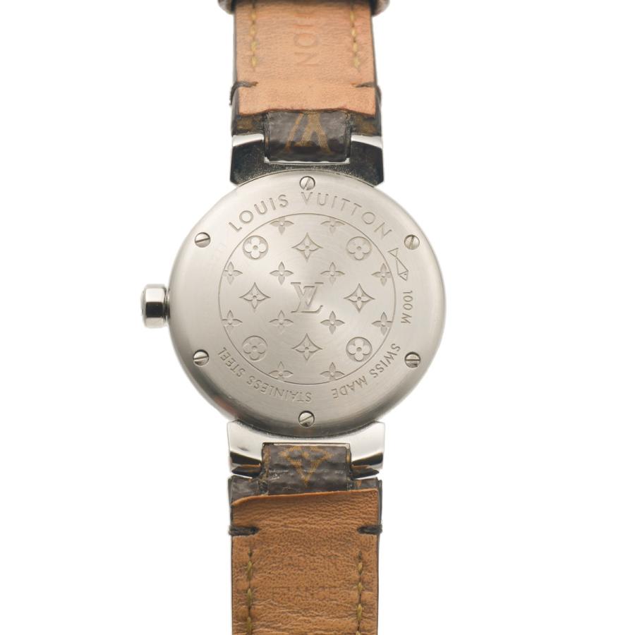 ☆極美品 Q1211 ルイヴィトン 時計 タンブール ブラウン レディース タンブール（LOUIS VUITTON） 中古AB Louis Vuittonルイヴィトン