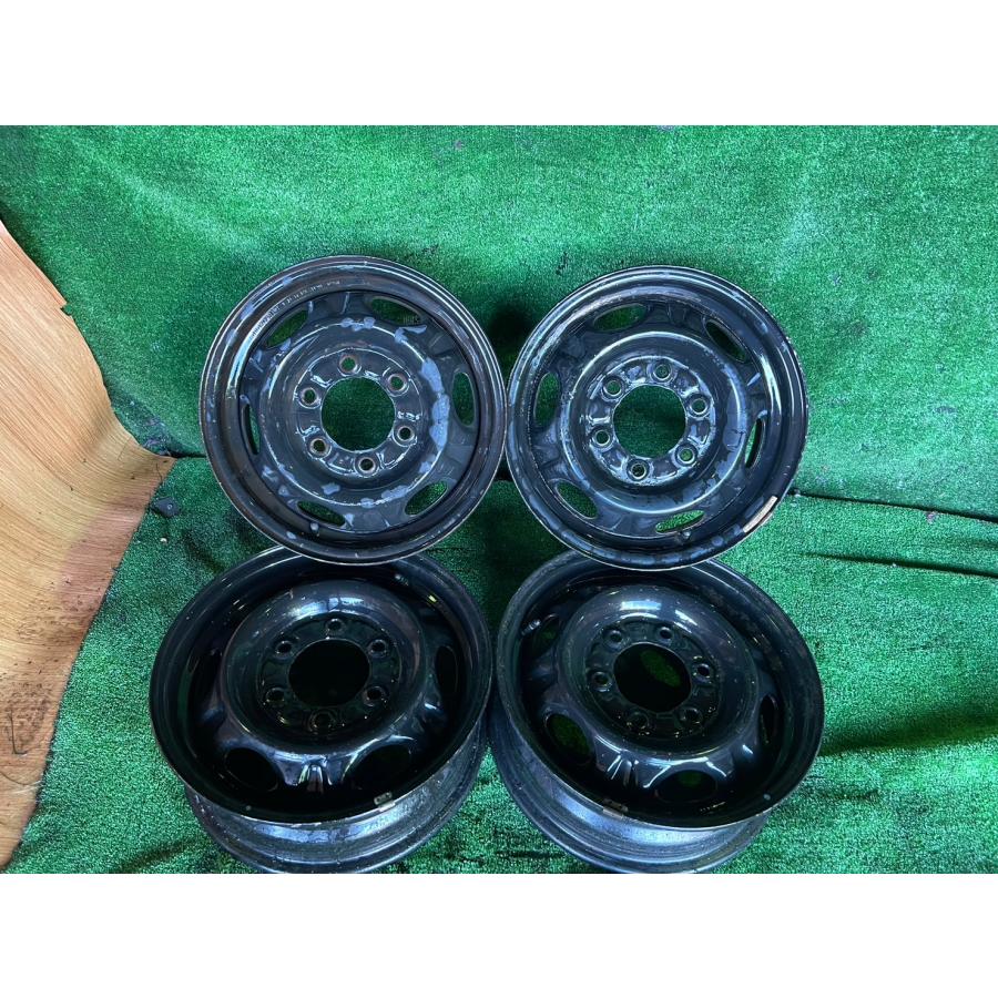 E26 キャラバン 純正 スチールホイール 鉄ホイール 4本セット 中古品