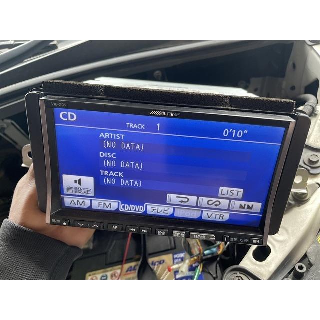 ALPINE VIE-X05   4×4フルセグナビ アルパイン/ALPINE メモリーナビ VIE-X05 2010年春地図 動作OK 中古品