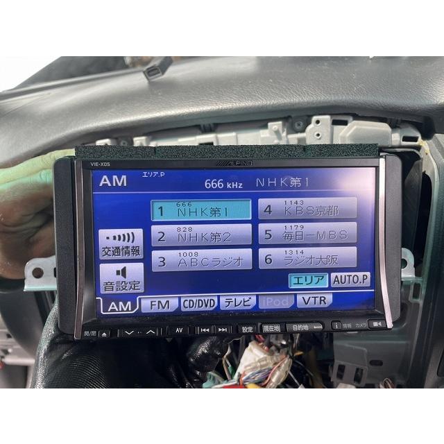 【動作確認済】ALPINE アルパイン VIE-X05 メモリーナビ 本体 アルパイン/ALPINE メモリーナビ VIE-X05 2010年春地図 動作OK 中古品