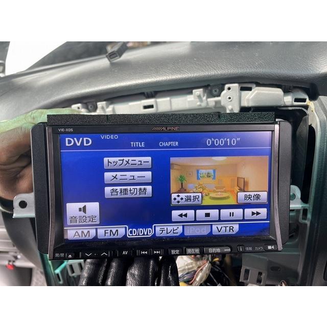 ALPINE VIE-X05   4×4フルセグナビ アルパイン/ALPINE メモリーナビ VIE-X05 2010年春地図 動作OK 中古品