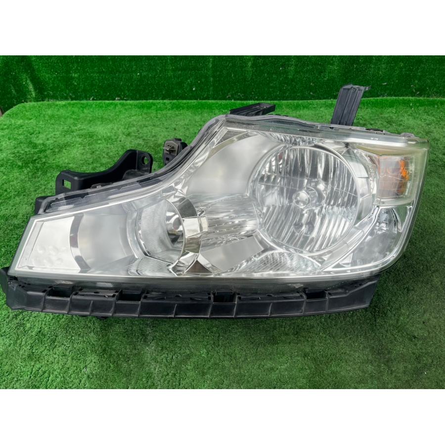 割れ無 H22年 RK5 ステップワゴン スパーダ 左ヘッドライト HID