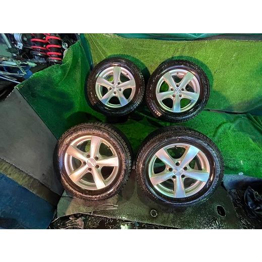 AGA 7Jx 16インチ 5H ホイール 4本組 スタッドレス BRIDGESTONE 