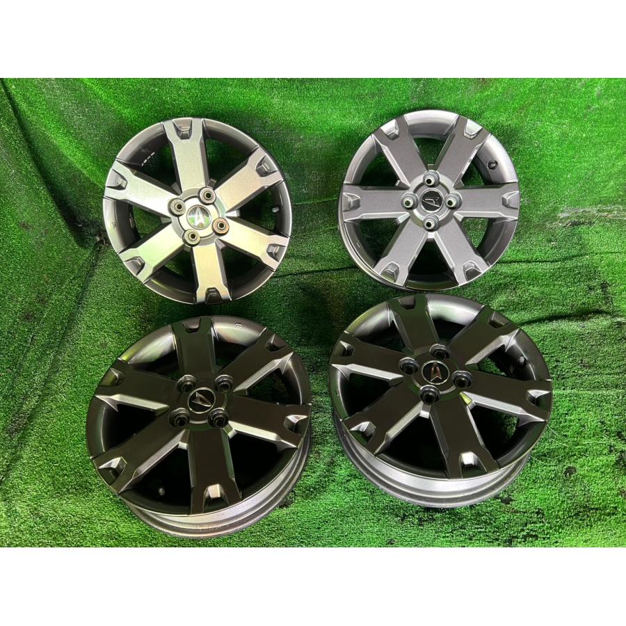 LA900S タフト 純正15インチ アルミホイール 4本 中古品 即決 0009482