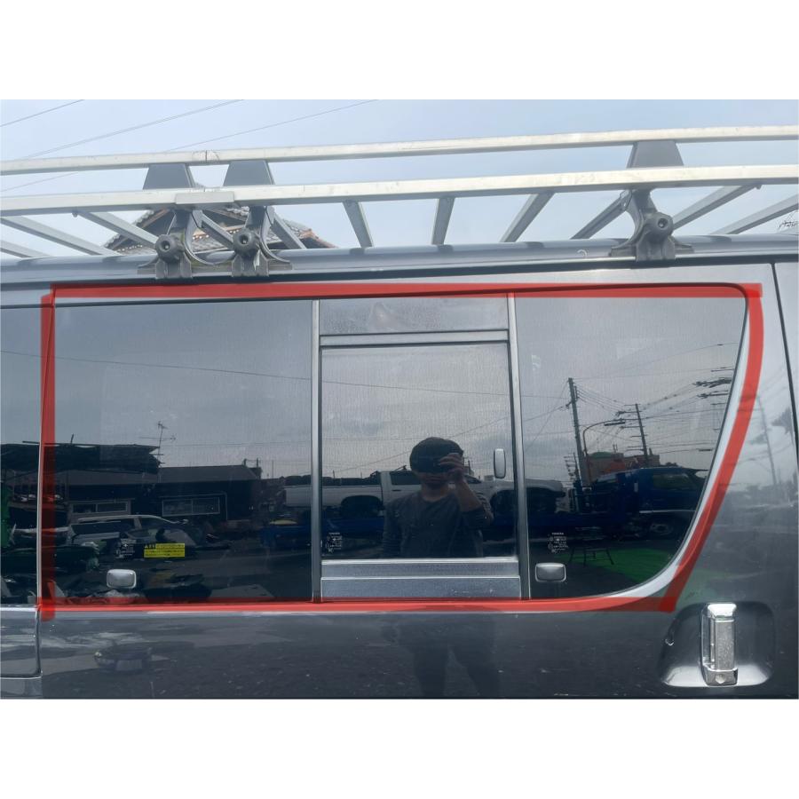 200系 ハイエース 右 スライドドアガラス 【公式通販】