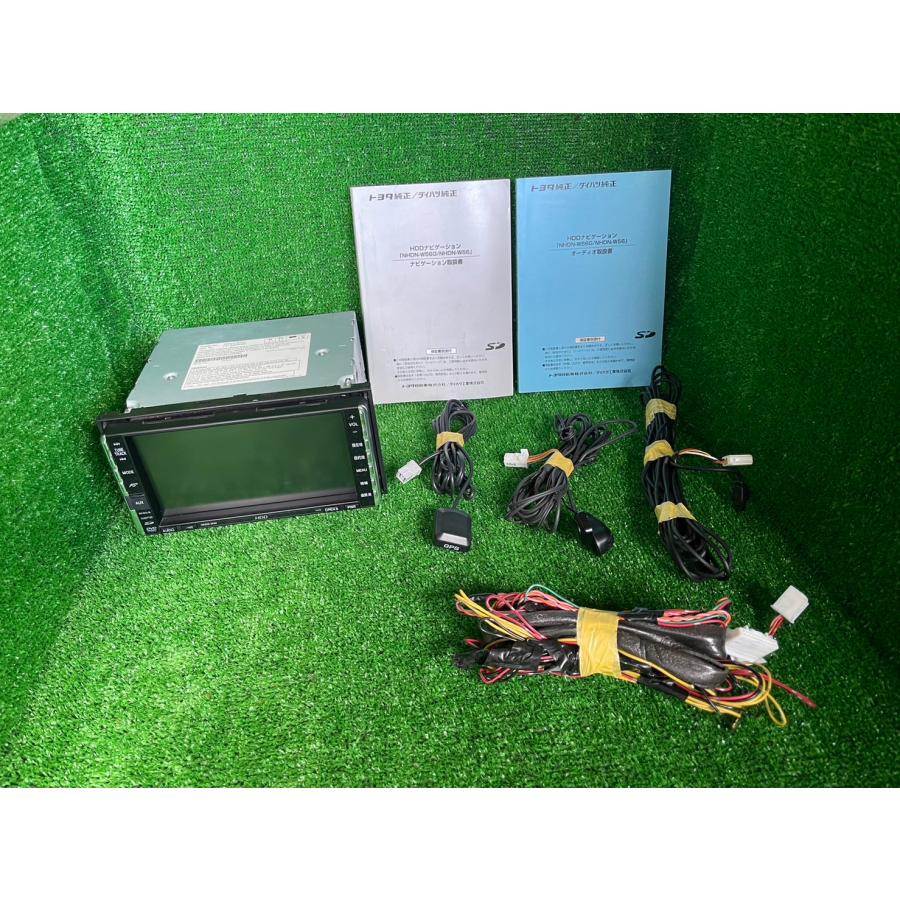 トヨタ純正HDDナビ NHDN-W56 2018年春地図 取扱書付 中古品 即決