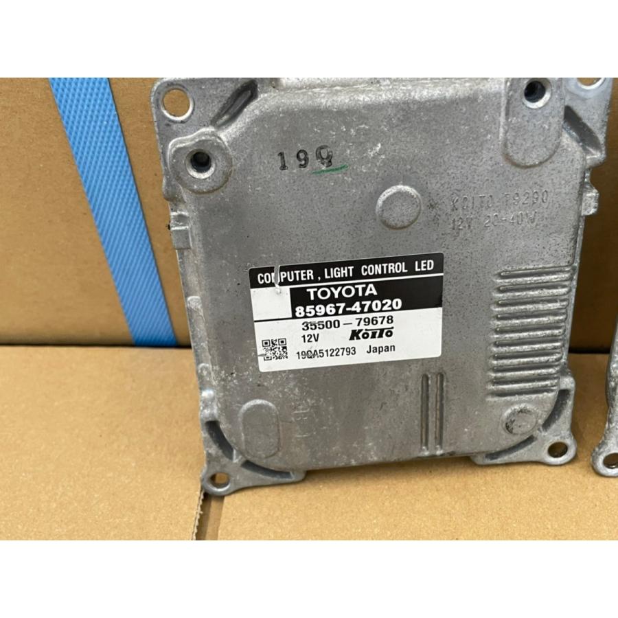 トヨタ純正LEDコンピュータ　2個セット トヨタ純正 LEDコンピューター 85967-47020 左右セット SAI,プリウス