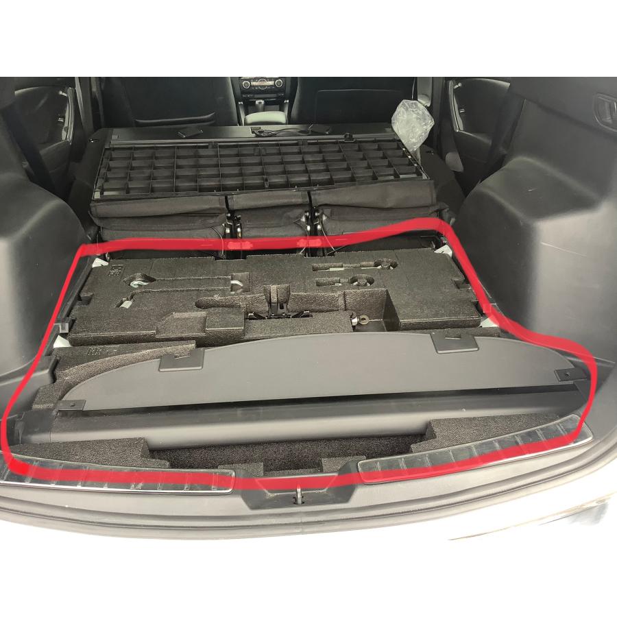 H27年 KE系CX-5(KE2FW)ラゲッジボックス 車載工具 パンク修理セット