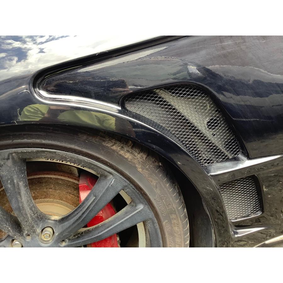 LS460 左フロントフェンダー H19年 USF40 LS460 レクサス 左フェンダー カラー全塗装黒 中古品 即決