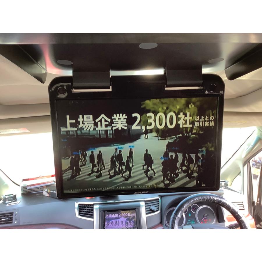ALPINE/アルパイン 10.2インチ フリップダウンモニター TMX-R1050VG