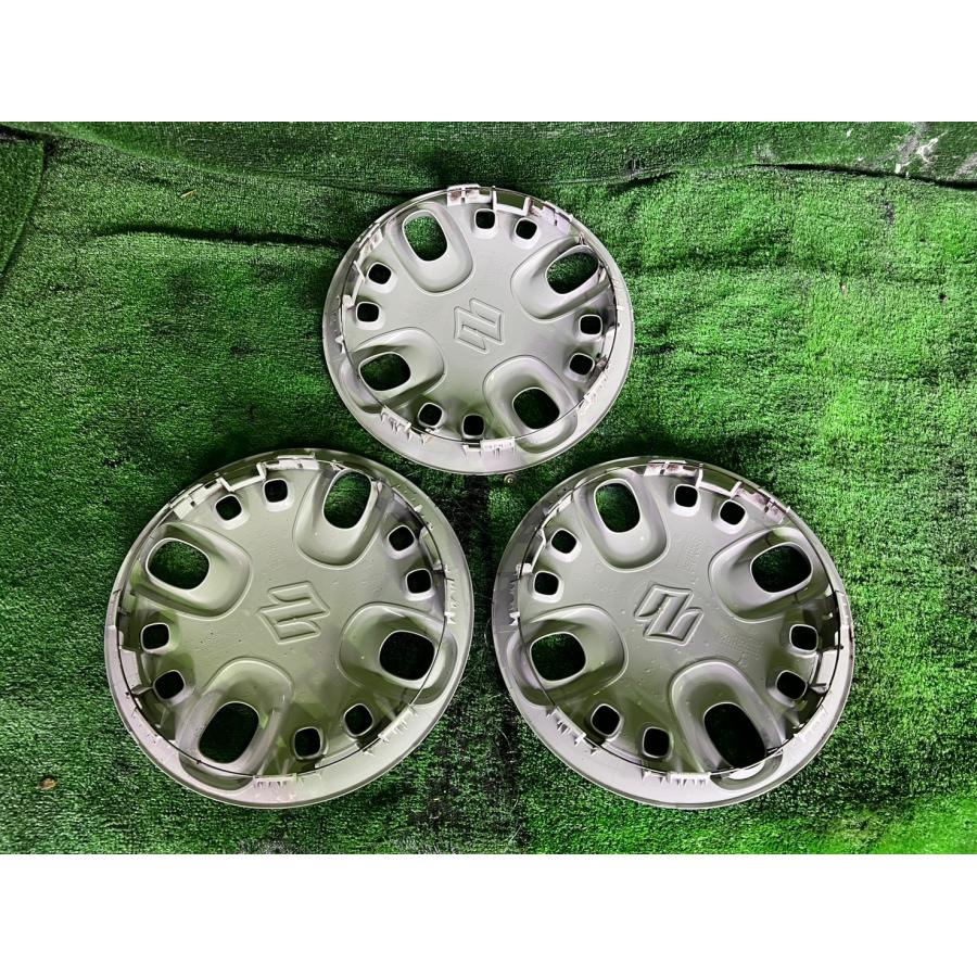 mk53s スペーシアカスタム　純正ホイール R2年 MK53S スペーシア 純正 14インチ ホイールキャップ 3枚 中古品