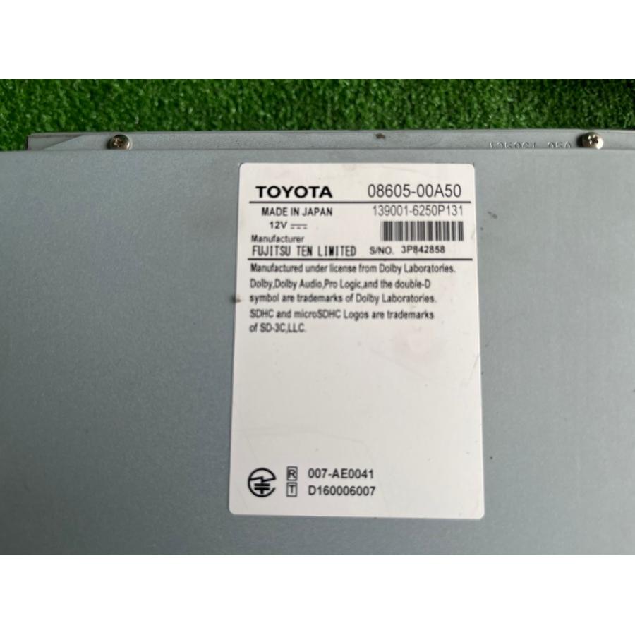 トヨタ 純正 ナビ NSZN-W66T 2017年データ 中古品 即決 0235794 260822