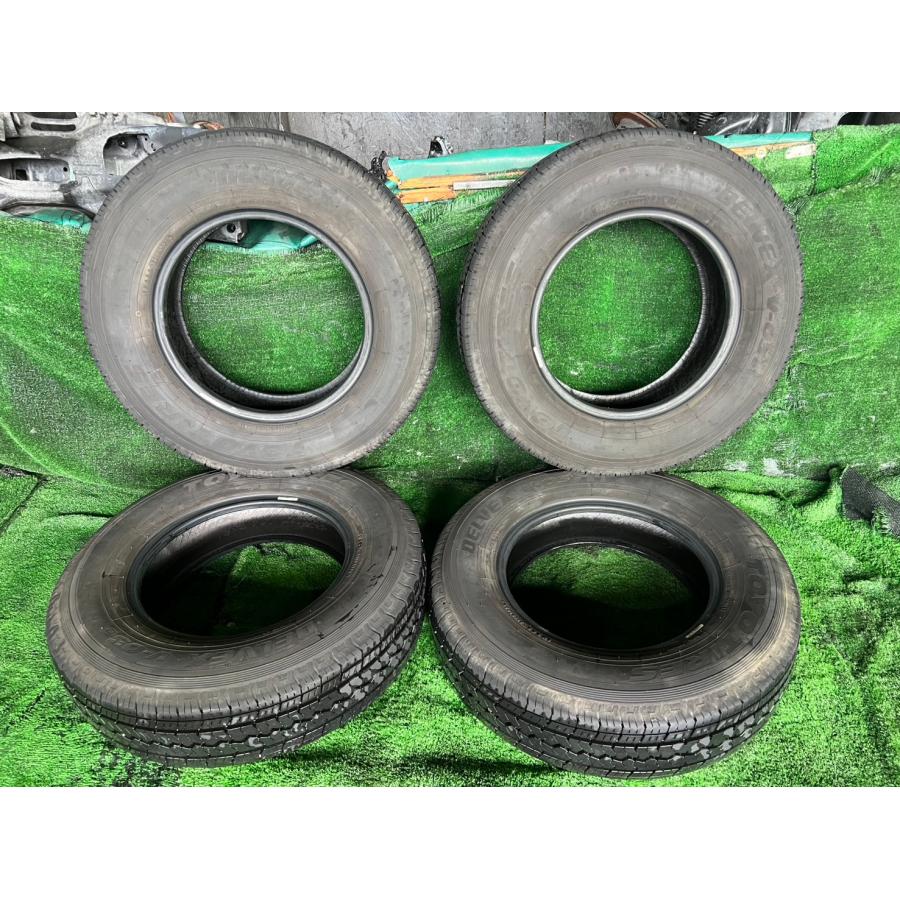 トーヨー DELVEX V-03e 195/80R15 2025年製 約8mm 4本 中古品 即決